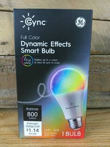 lot 212 image: General Electric Cync Dynamic Effects Aline Bulb