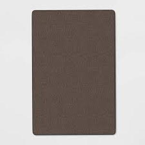 lot 220 image: Solid Utility Accent Rug - Made By Design-Black