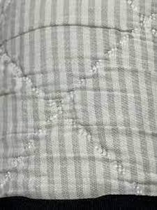 lot 252 image: Hearth & Hand with Magnolia Diamond Matelasse Standard Sham Jet Gray
