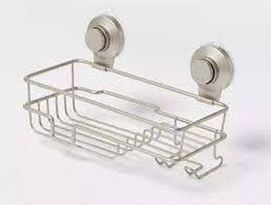 lot 285 image: Made By Design Wire Combo Suction Basket Matte Satin