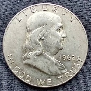 1962-D Franklin Half Dollar