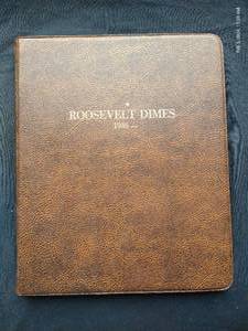 Roosevelt Dime Album (1946-1988) - 48 Silver