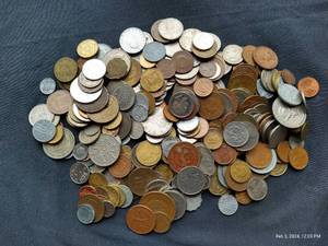 2-12 Pound Bag of Foreign Coins