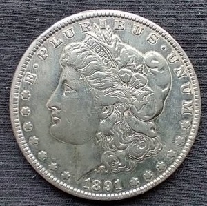 1891 Morgan Dollar