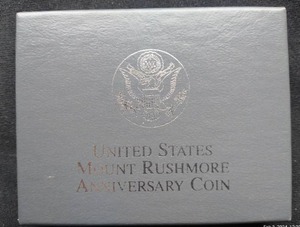 1991 Uncirculated Mount Rushmore Half Dollar