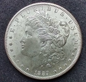 Beautiful 1889 Morgan Dollar