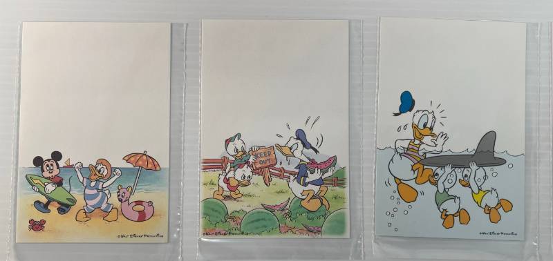lot 35 image: Vintage Misc. Disneyland Postcards