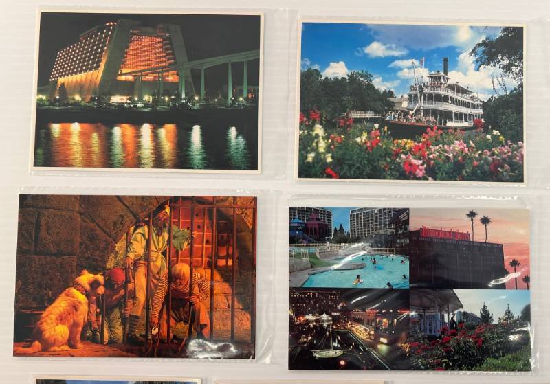 lot 38 image: Vintage Misc. Disney Postcards