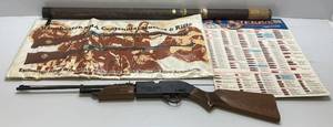 lot 14 image: Vintage Power Master 760 Air Rifle & Vintage Shotgun Cleaning Rod & More