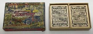 lot 21 image: Vintage 1930s Parker Brothers Touring Game (Very Cool)