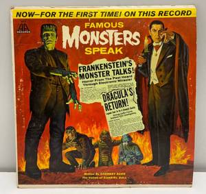 lot 47 image: 1963 Famous Monsters Speak Album (Very Cool)