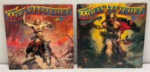lot 48 image: Vintage Molly Hatchet Albums