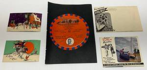 lot 49 image: Vintage Collectible Paper Items Including Vintage White Bear Lake Yacht Club Golf Party & More