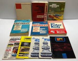 lot 64 image: 1970s Service Manuals & 1954 Frank Lloyd Wright The Natural House Book & More