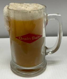 lot 66 image: Vintage Orange Crush Bottle, RARE Grain Belt Advertising Prop (Used In Making A Commercial) & More