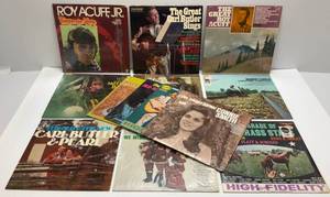 lot 90 image: Misc. Vintage Albums Including Roy Acuff Jr & More