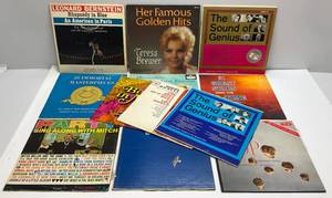 lot 107 image: Misc. Vintage Albums Including Leonard Bernstein & More