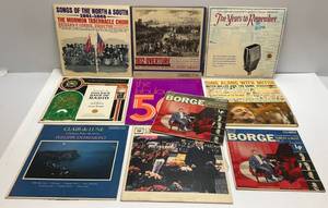 lot 108 image: Misc. Vintage Albums Including  Songs Of The North And South & More