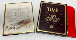 lot 110 image: Vintage Time Fabulous Century Set & The American Presidents Book