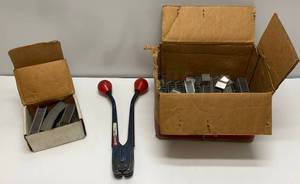lot 117 image: 34 Banding Tool And Clips