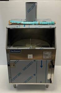 lot 150 image: BRAND NEW Jackson Delta 115 Low Temp Rotary Undercounter Glass Washer w (1200) Glasses Hr Capacity 115V