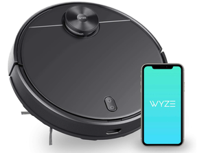 lot 45 image: WYZE Robot Vacuum with LIDAR Mapping Technology, 2100Pa Suction, No-go Zone, Wi-Fi Connected