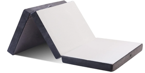 lot 46 image: GOHOME Memory Foam Tri-Folding Mattress with Super Soft Removable Bamboo Cover for Guest Children and Adults,