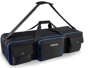 lot 102 image: YOREPEK Tripod Carrying Case Bag 40.5, Durable Light Stand Bag with 2 Protective Pads