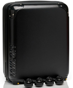 lot 122 image: Take OFF Luggage 18 Inch Personal Item Suitcase 2.0 with Removable Wheels