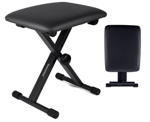 lot 148 image: TENTOTEN Piano Bench Piano Stool, Keyboard Bench Easy to Assemble