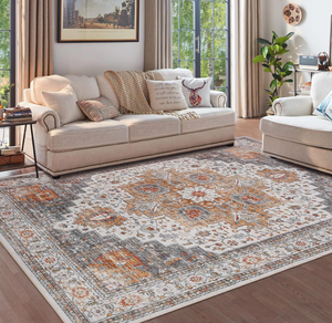 lot 159 image: Area Rugs for Living Room Rug for Bedroom Machine Washable with Non Slip Backing Non Shedding