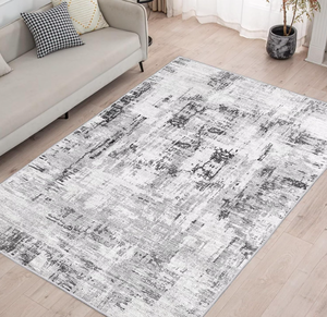 lot 160 image: Vamcheer Washable Abstract Area Rug - Contemporary Style for Living Room, Bedroom, Kitchen