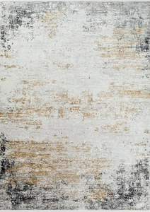 lot 163 image: Mark&Day Area Rugs, Luke Modern Medium Gray Runner Marble Area Rug