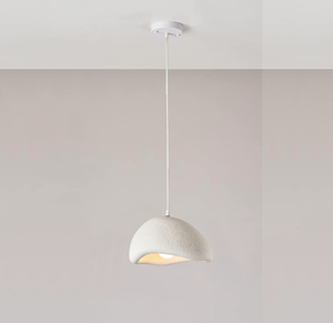 lot 174 image: OTTOSON White Scandinavian Pendant Lights Kitchen Island Wabi Sabi Light Fixture