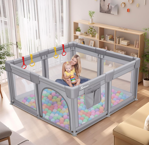 lot 177 image: Sailnovo Baby Playpens for Babies and Toddlers, Large Baby Play Pen Yard for Kids Activity Center