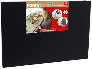 lot 186 image: Jumbo, Puzzle Mates, Portapuzzle - Standard 1,000 Piece Jigsaw Storage Board Case, Jigsaw Puzzle Accessories, Puzzle Storage