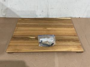 lot 139 image: Aracia Noodle Board Stove Cover 30x22
