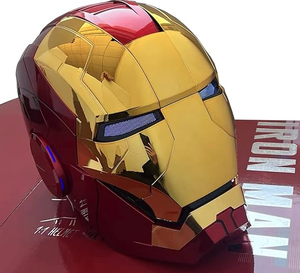 lot 9 image: Iron-man Helmet Wearable Mark 5 Mask Voice Control Helmet