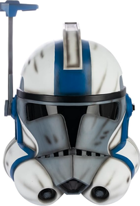 lot 80 image: Evere SW Clone Arc Commander Helmet Cosplay Deluxe Halloween Collectible Prop