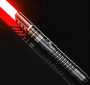 lot 569 image: 45in Dueling Light Saber Smooth Swing Saber Sword 16 Colors Lightsaber with Motion Control