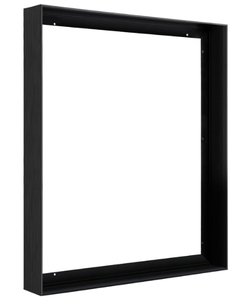 lot 213 image: FOLKOR Floating Frame for 36x48 Canvas Paintings, DIY Metal Canvas Frame with 1.5 Deep Floater Frame for Canvas (Black)
