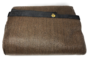 lot 215 image: FENCESMART4U 5 X 50 Dark Brown UV Rated 85% Blockage Fence Privacy Screen