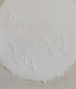 lot 78 image: SIGNED Fine Art Hemp Paper by Barabara Pacy - Flight of the Butterflies - 2650