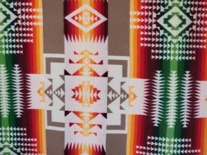lot 81 image: Vintage Beaver State Wool Blanket by Pendleton