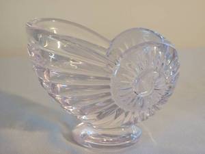 lot 28 image: Bayel Stunning Vintage French Fine Crystal - Nautilus