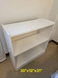 lot 110 image: Functional Low Bookcases