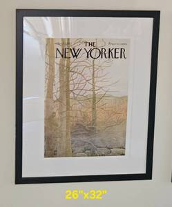 lot 58 image: Seasonal New Yorker Posters