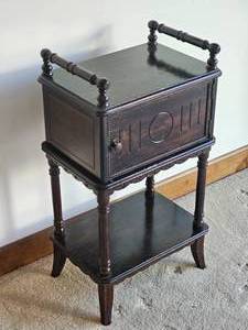 lot 61 image: Vintage Upcycled Humidor Cabinet