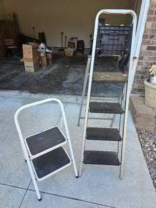 lot 102 image: Garage Step Ladder Group