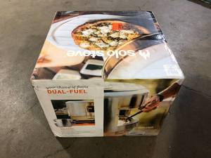 lot 28 image: Solo Stove Pi Pizza Oven 20.5x15 in. Wood Burning Outdoor Pizza Oven  Customer Returns See Pictures
